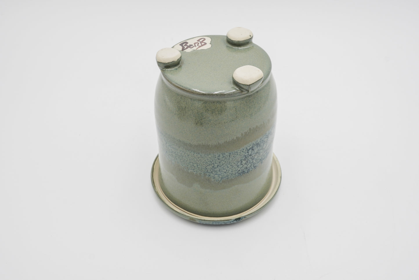 Butter Crocks, French Style Stoneware Container for Storing Butter