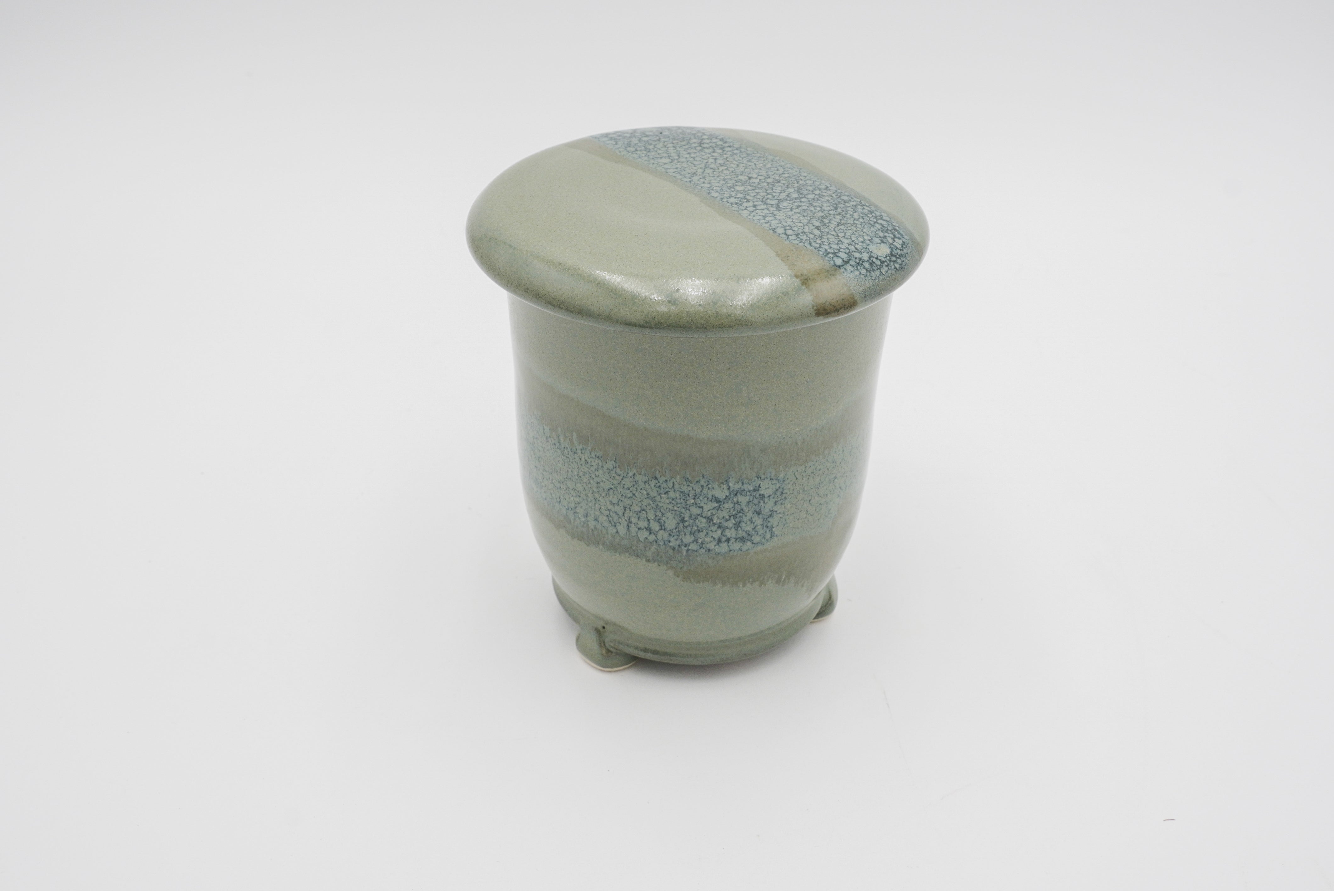 Butter Crocks, French Style Stoneware Container for Storing Butter