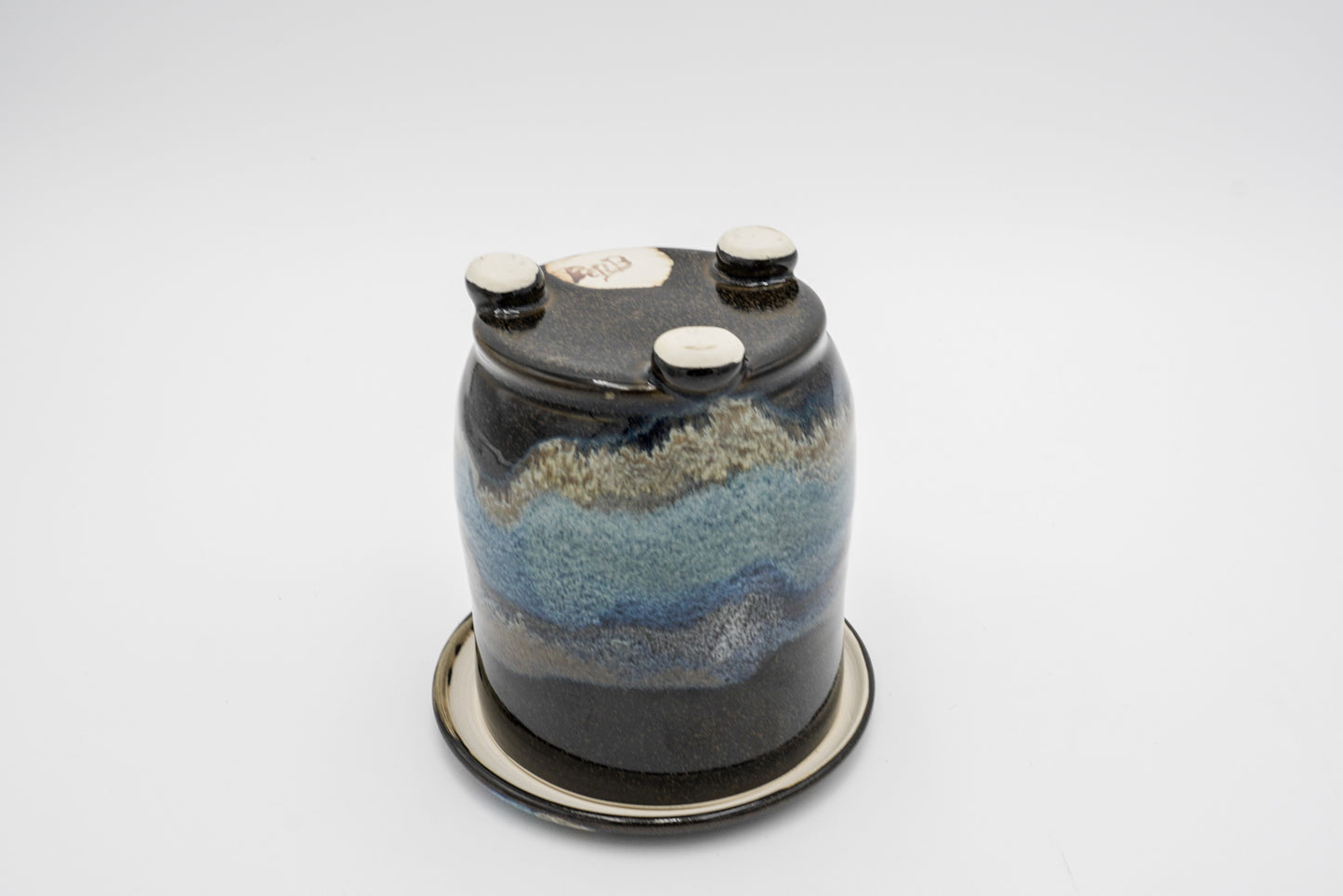 Butter Crocks, French Style Stoneware Container for Storing Butter