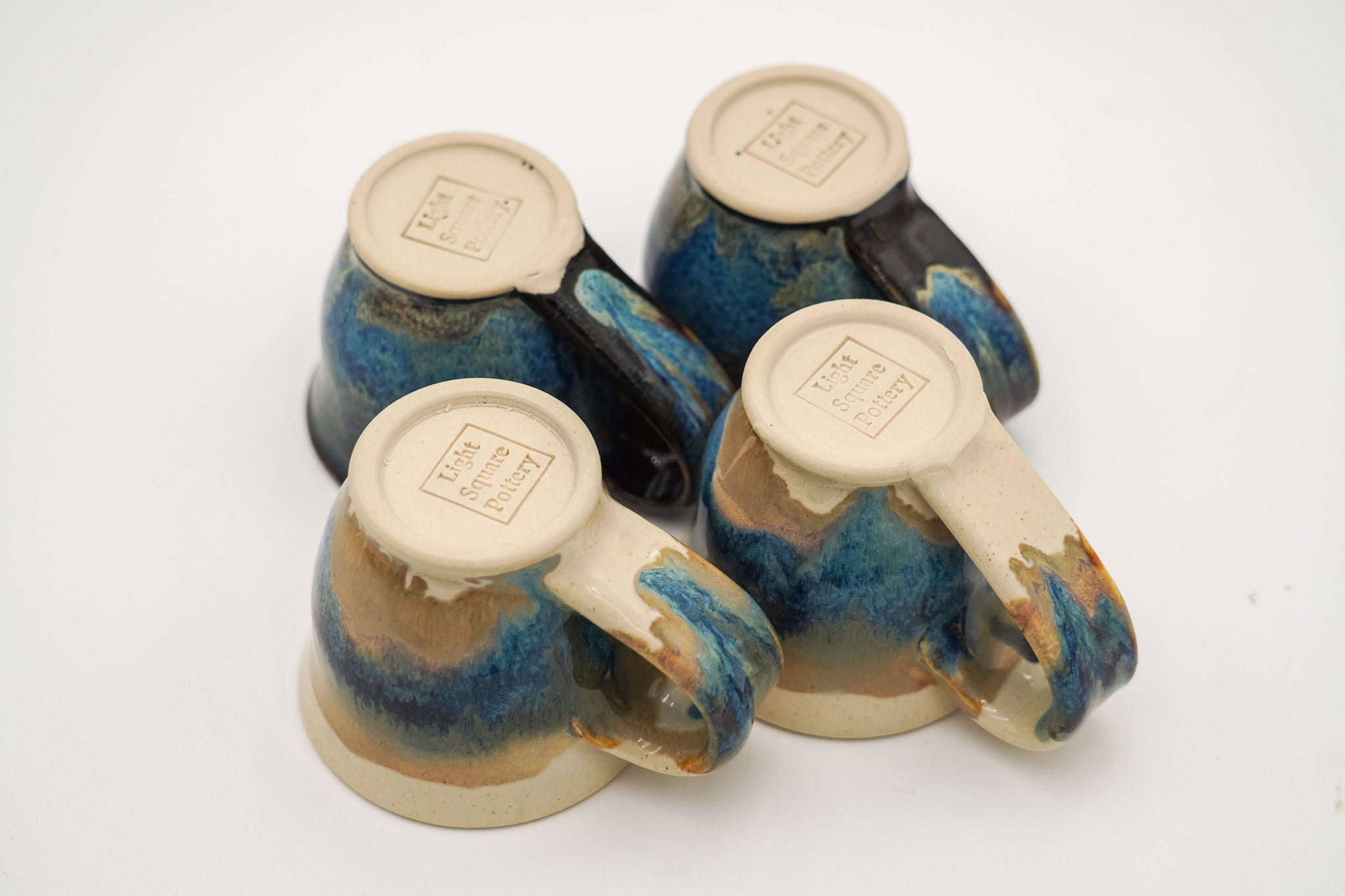 Ceramic Espresso Cup and Optional Saucer, 3.5 to 4 Fluid Ounces Stoneware Handmade Pottery