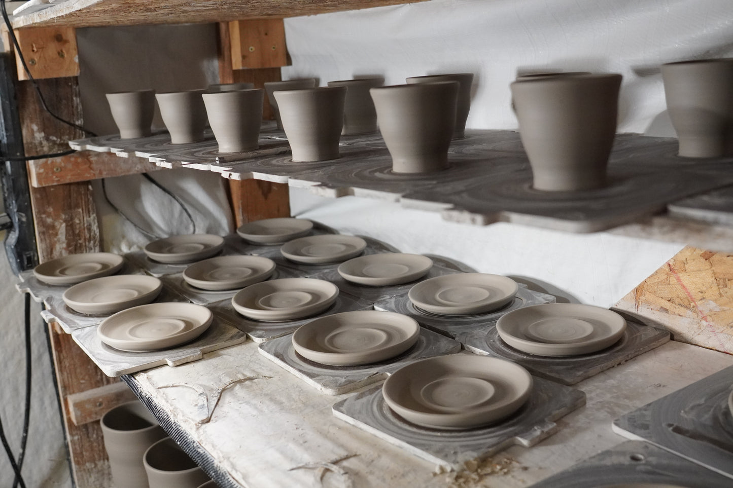 Ceramic Espresso Cup and Optional Saucer, 3.5 to 4 Fluid Ounces Stoneware Handmade Pottery