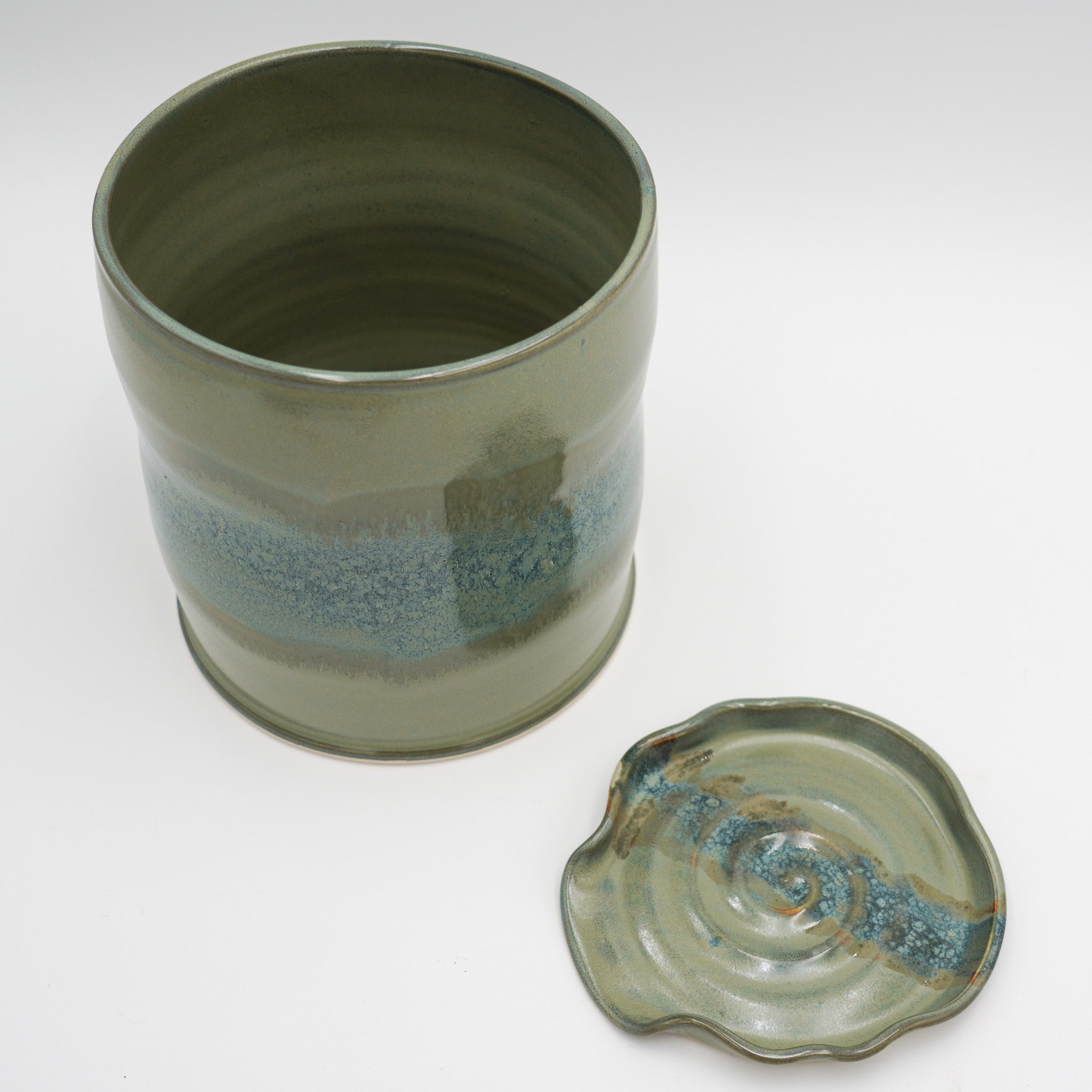 Large Utensil Holder - Optional Matching Spoon Rest