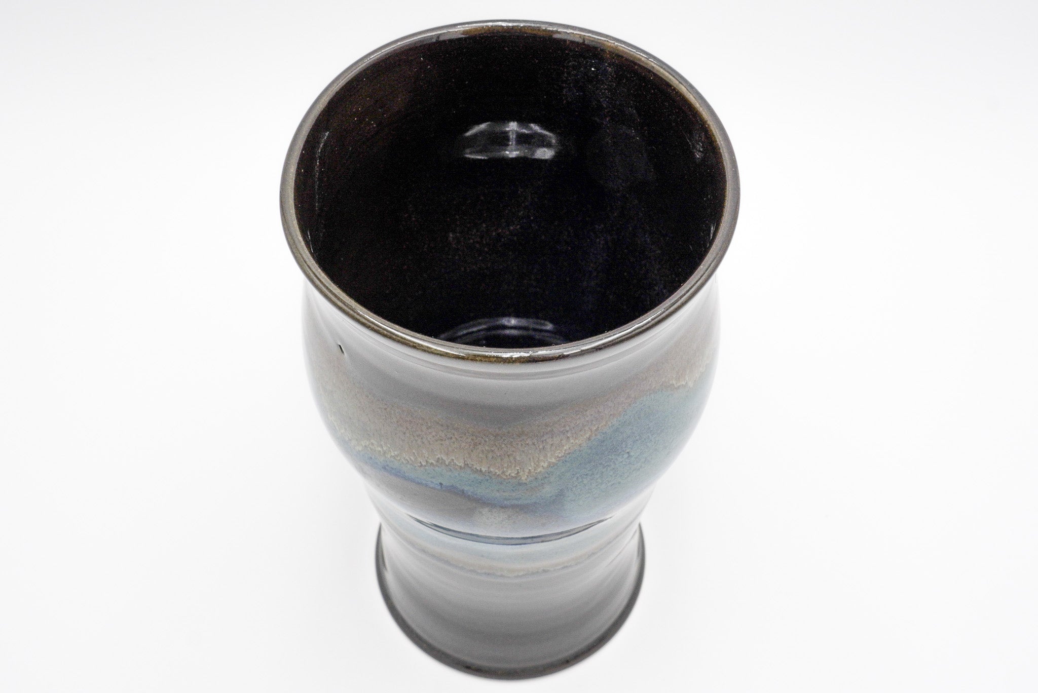 Handmade Pottery Vase: Wheel Thrown Stoneware Flower Vessel for Your Favorite Bouquets